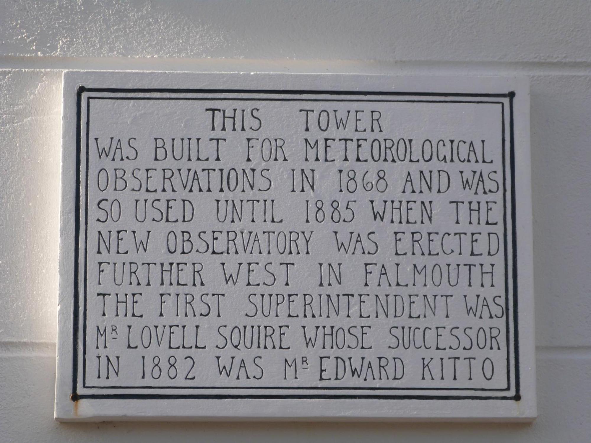 The Observatory Tower Falmouth Zewnętrze zdjęcie